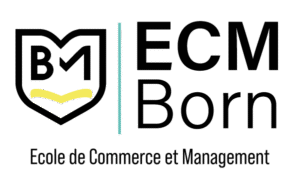 logo ecole de commerce et management du Born